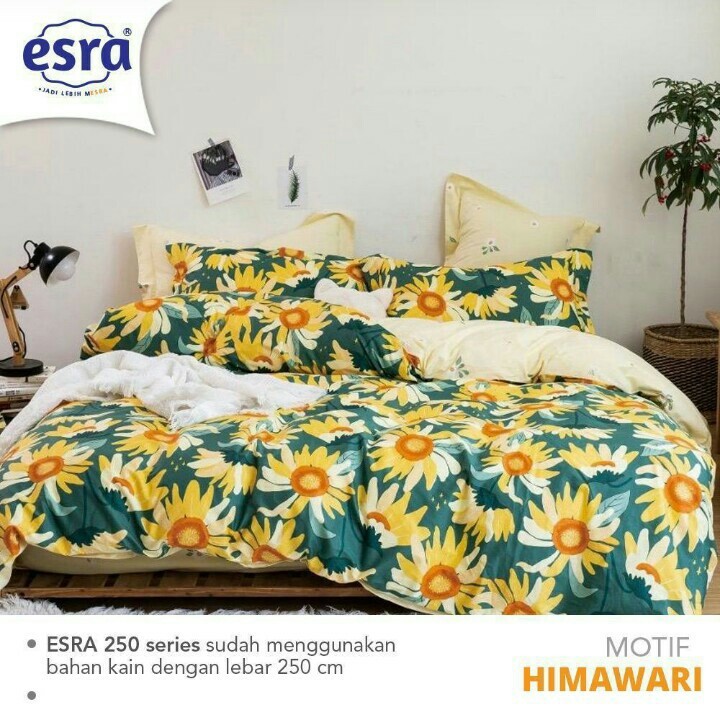 SPREI BEDCOVER KATUN ESRA HIMAWARI