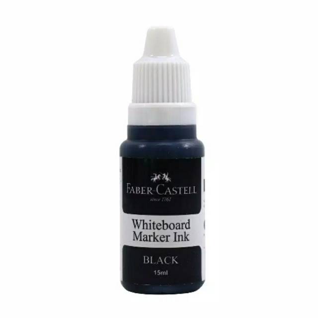 

Refill Whitebord Marker Faber Castell Ink 15 ML Bottle Black