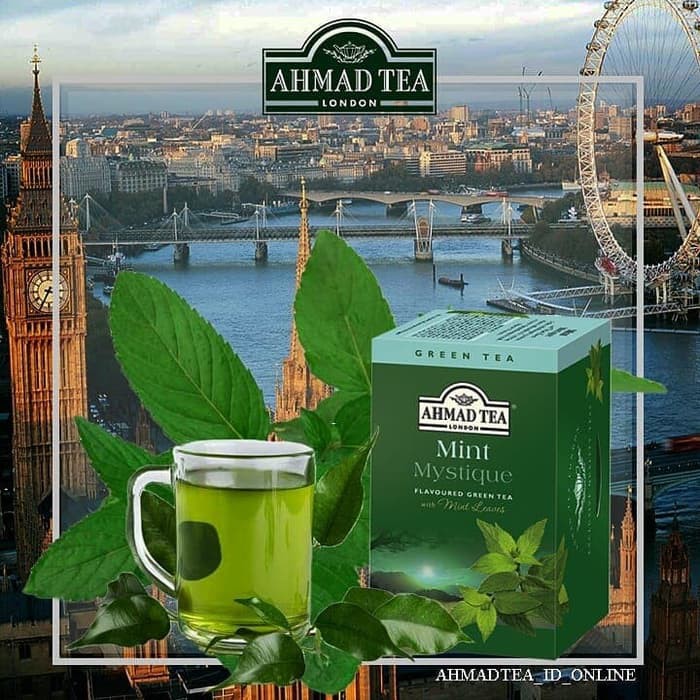 

Mint Green Tea Ahmad Tea - tth910