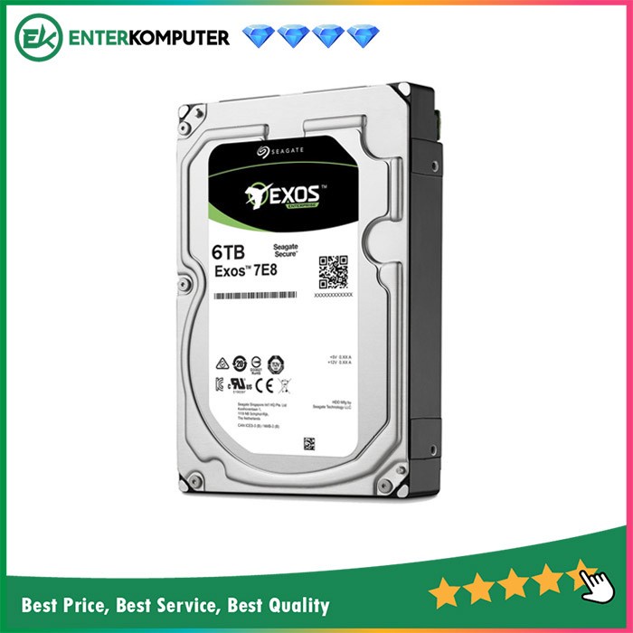 Seagate Enterprise 6TB - Exos Series / HDD 6TB