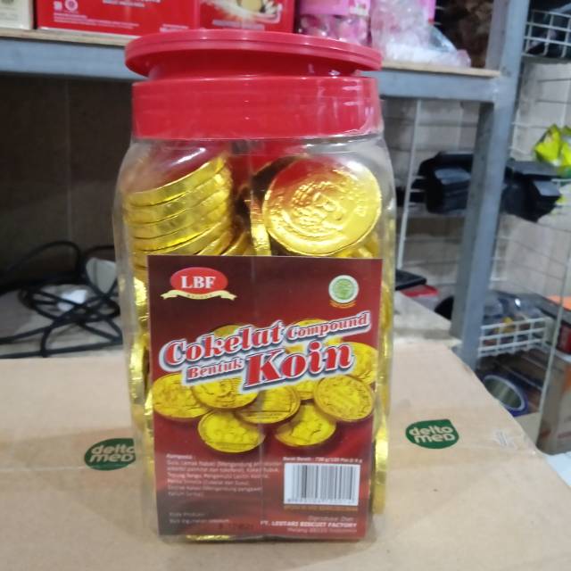 

Cokelat Koin 720 gr
