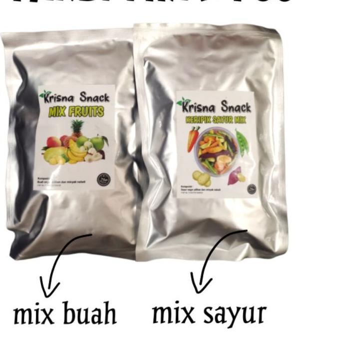 

❤[⚡PECIAL PRICE !!!]❤ PAKET MIX KERIPIK 2 PCS (MIX BUAH DAN MIX SAYUR) produck terbaik