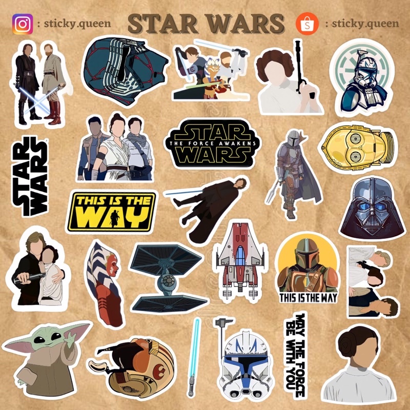 

STICKER TUMBLR STAR WARS