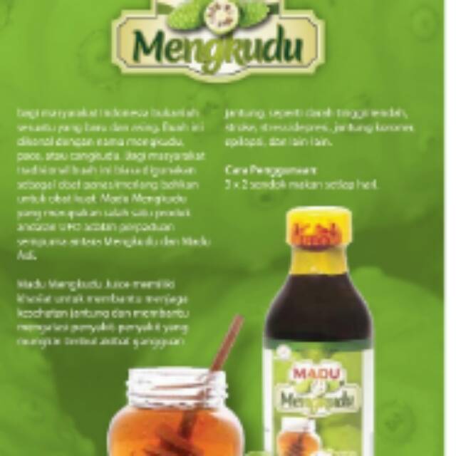 

Obat herbal madu mengkudu