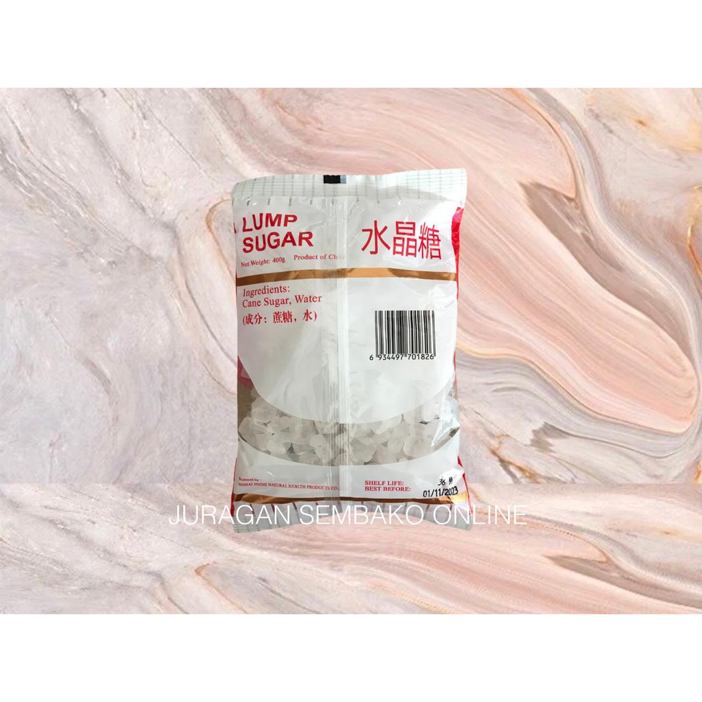 (JSO) lump sugar / gula batu 400gr