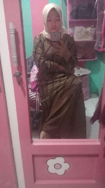 Gamis Batik Manggar,padi,sekar,cantik,kubis,kipas,daun,kupu,nadine,gendis,parang Gamis Rempel Miesya