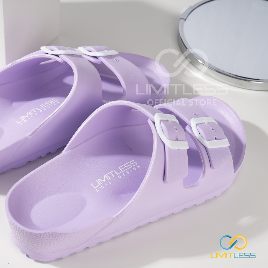 Sandal Wanita Selop Limitless Sandal Cewek Slip On Casual Santai Sendal Perempuan Selop Kekinian