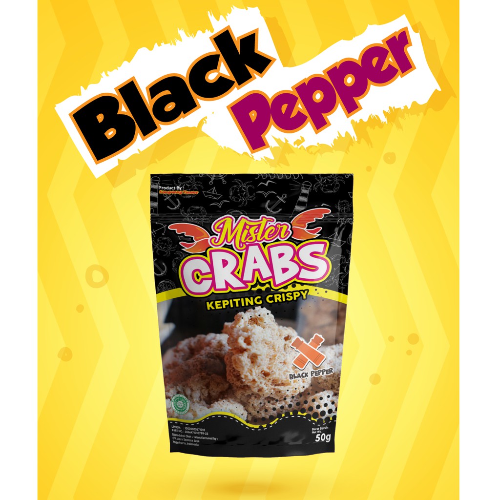 

Mistercrabs Blackpepper 50g (8997207660231)