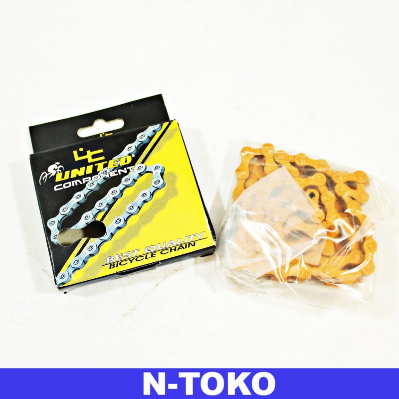 Rantai United Sepeda BMX Fixie Balap Single Speed Oren