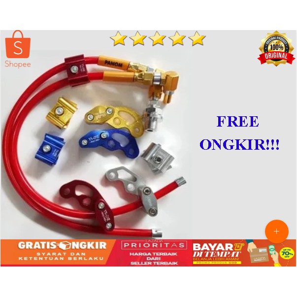 COD breket selang rem depan dan bisa untuk selang garden gardan psi crg tdr ktc atau morin ya