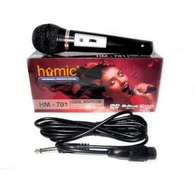 COD MIC MICROPHONE PROFESSIONAL HOMIC HM-701 / MIC KARAOKE HOMIC HM-701 / MIC MURAH HOMIC HM-701