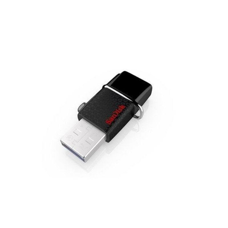 Sandisk OTG 64GB Dual USB 3.0 / Flashdisk OTG Android usb 3.0 - Micro USB 100% RESMI SANDISK - Hitam