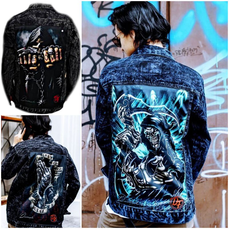 JEANS WASHING GAMBAR-JAKET JEANS PRINTING-JEANS DENIM-JAKET JEANS GAMBAR-JAKET DENIM PRINTING