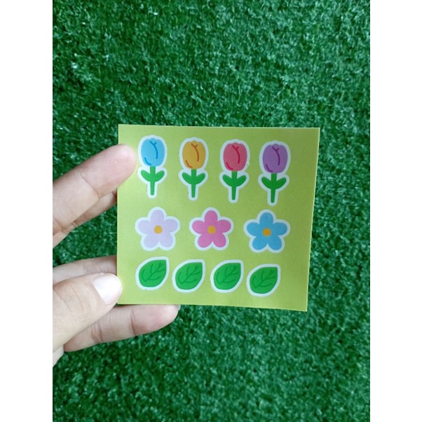 

stiker deco / stiker scrapbook anti air dan matte