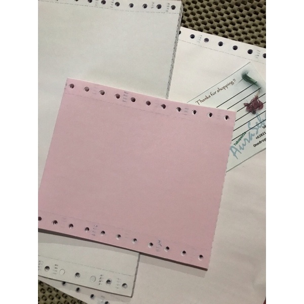 

Kertas Continuous Form NCR PRS Resi Wartel 2 ply