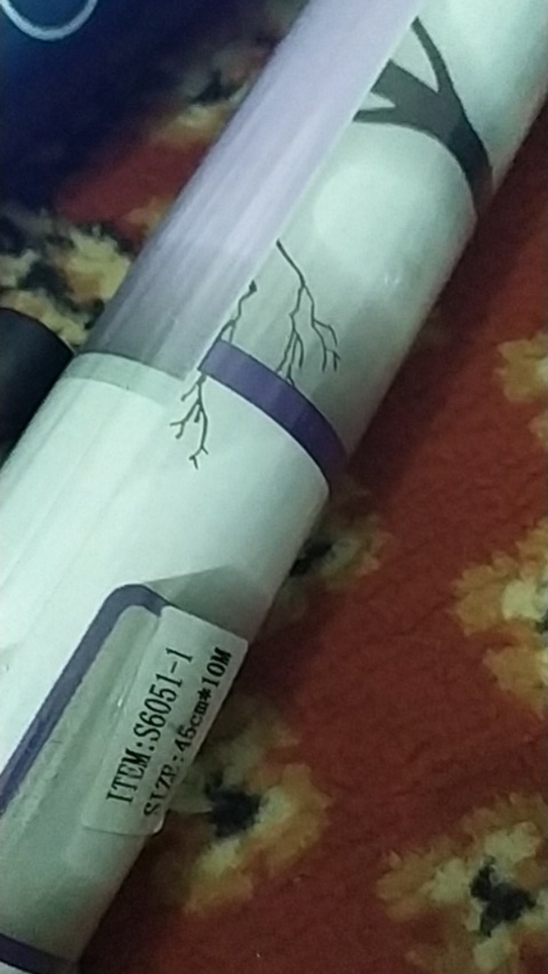 Wallpaper Sticker Dinding Minimalis Motif Ukuran 45cmx10m S6051-1 Kotak Abu