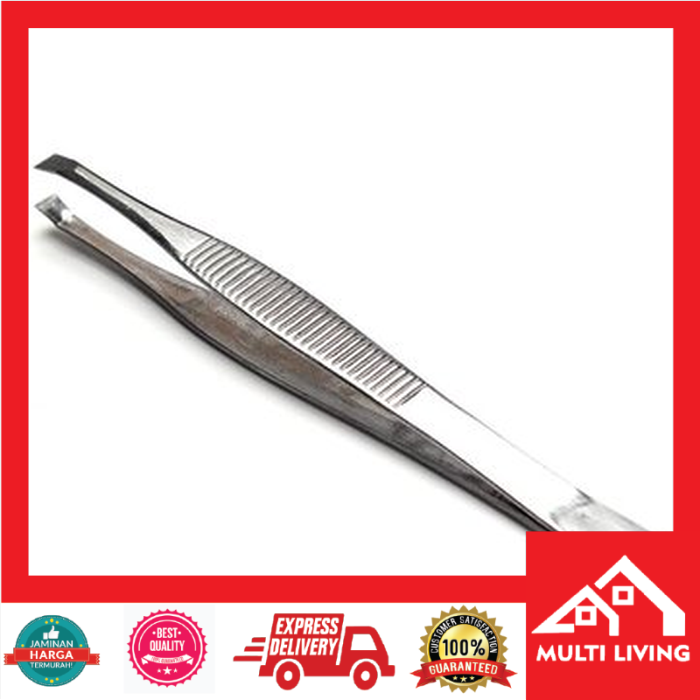 Pinset Stainless Pencabut Rambut / Bulu