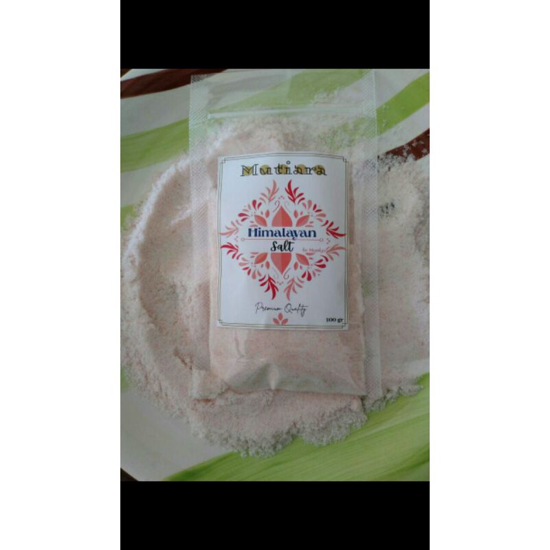 

Garam Himalaya Premium import / himalayan pink salt100 gram
