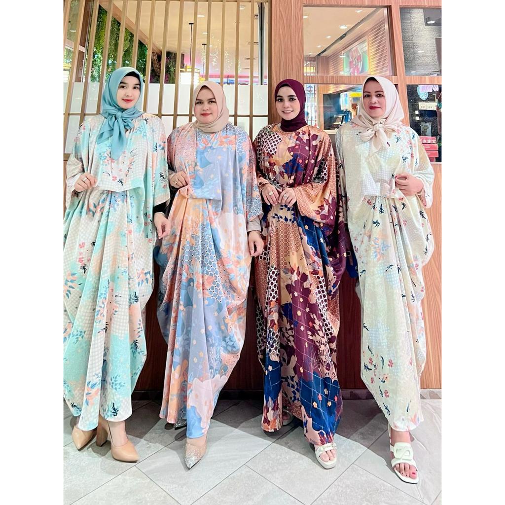 SKYSHOP HIJAB- DELVY KAFTAN/VYONA KAFTAN/KAFTAN GIOK/BAHAN ARMANI SILK/KAFTAN CANTIK/KAFTAN PREMIUM
