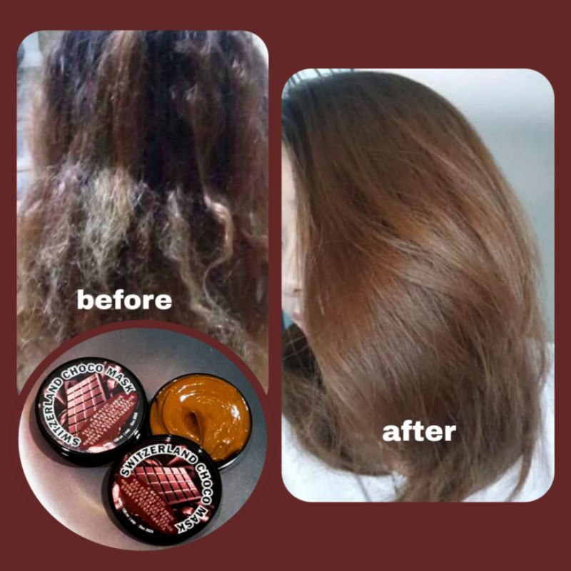 SWITZERLAND CHOCO HAIR MASK (MASKER RAMBUT)