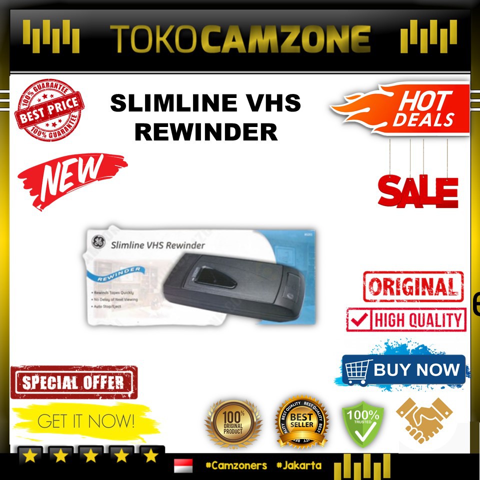 Slimline VHS Rewinder
