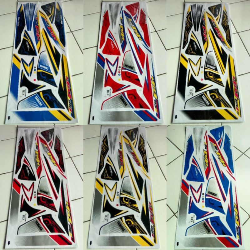 (Bisa COD) Striping Yamaha Mio J - 115i Thailand stiker mio j Thailook sticker lis body mio j mio gt