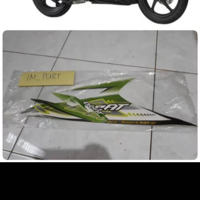 Striping beat karbu original AHM lelang pabrik beat karbu 2012