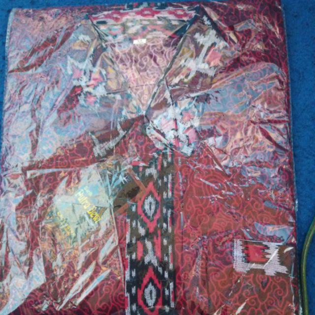 Bswart Batik Hrb026 Kenongo Hem Pendek Padi Pekalongan