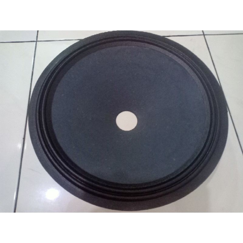DAUN CONES KERTAS  SPEAKER 15 INCHI LUBANG SPOOL 49.9MM ( 2")