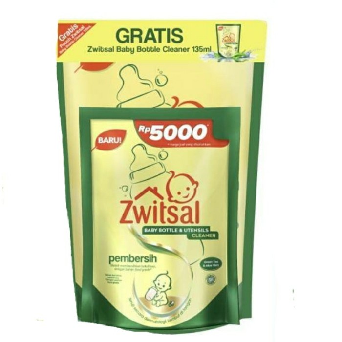dotsusubotol- zwitsal cuci botol bottle cleaner 750ml / zwitsal pencuci botol 750ml - 750ml + 135ml