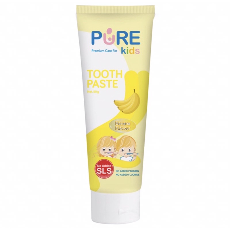 Pure kids toothpaste 50 gram ( pasta gigi khusus anak )