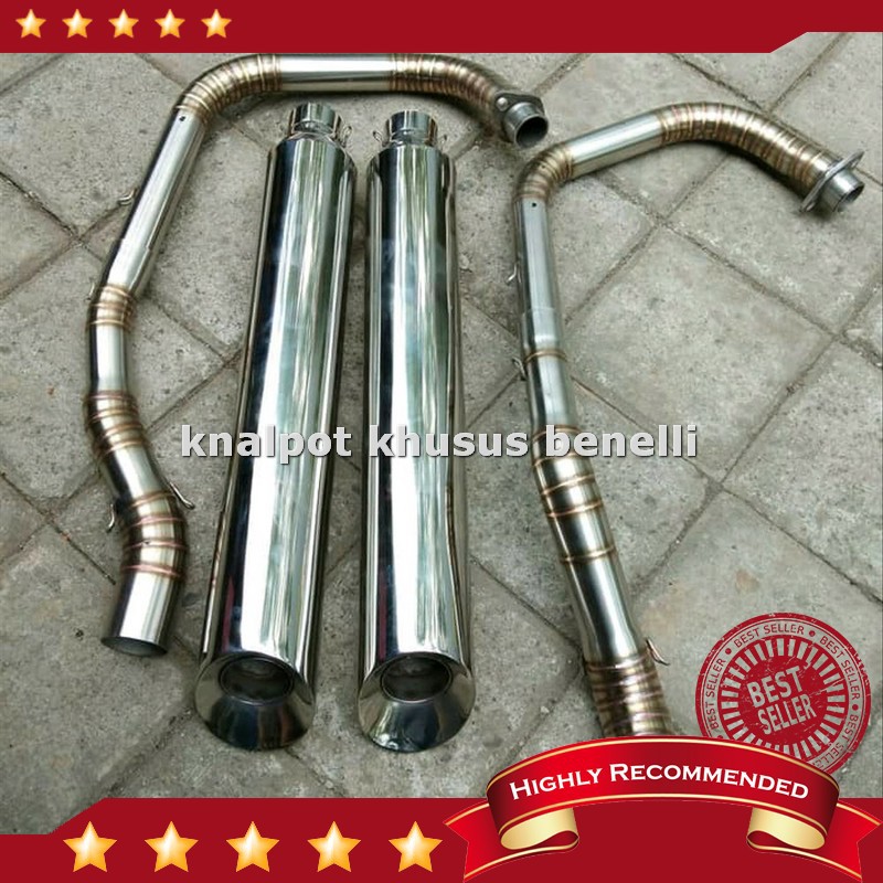 Diskon knalpot Benelli PE 250 - benelli petagonian eagle 250 fulsistem