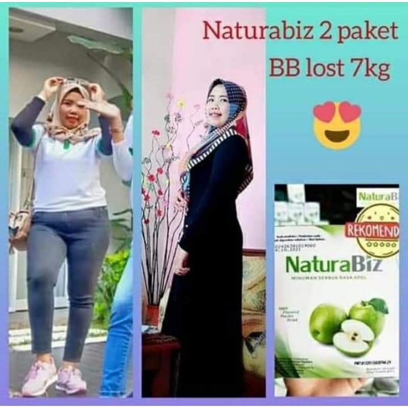 

Natura biz minuman serbuk rasa apel minuman diet_minuman promil_penambah berat badan