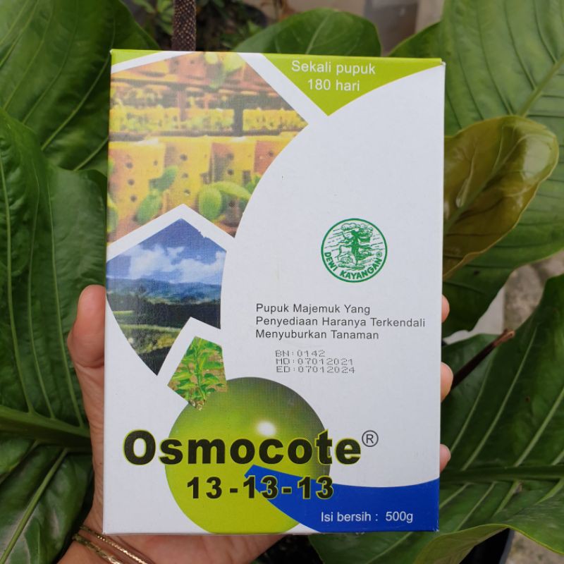 OSMOCOTE 500gr 13-13-13, 17-11-10, 6-13-25 pupuk dekastar decastar