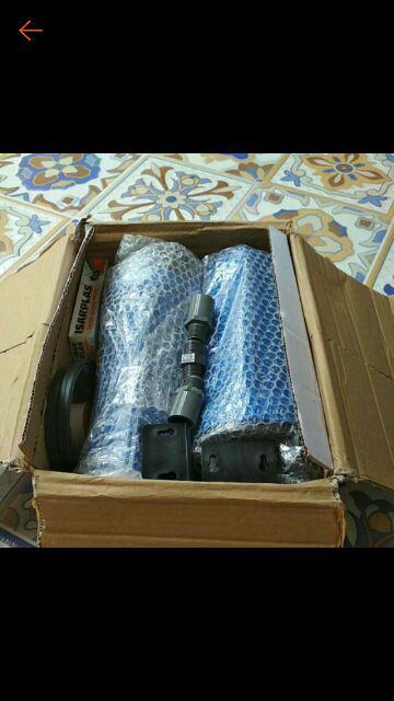 Paket Safe 2 Saringan / Filter Air Siap Pakai (blue 10 Drat 1/2 Sc)