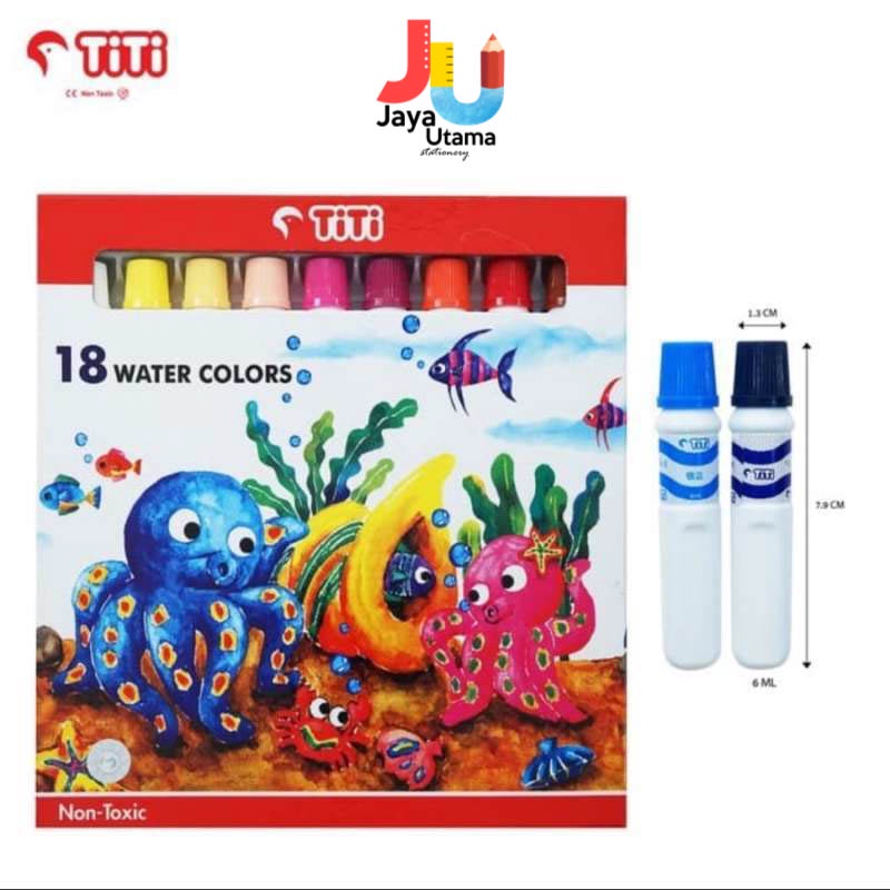 

Joyko Cat Air Lukis Watercolor Water Color 18 warna
