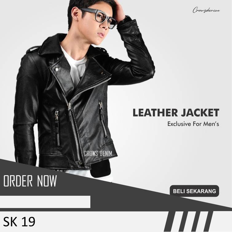 JAKET KULIT ROCK N ROLL. JAKET KULIT PRIA. JAKET KULIT BIKER. JAKET KULIT SINTETIS. JAKET KULIT