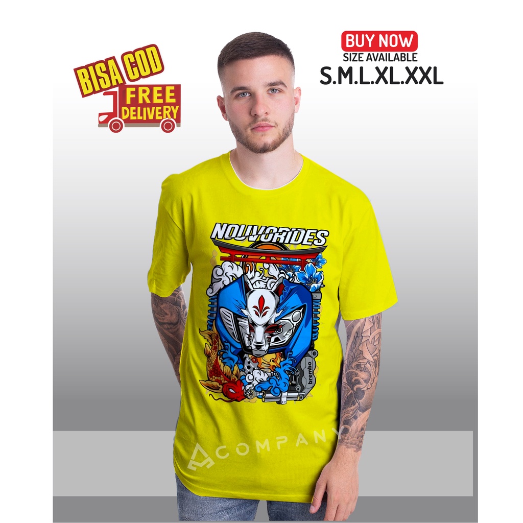 Kaos / Baju / Tshirt Distro Keren THAILOOK THAILAND YAMAHA NOUVO Z racing nouvo z