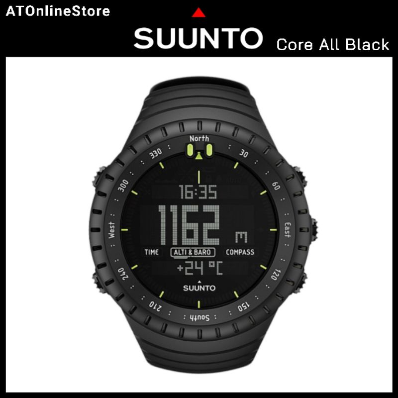 Suunto Core All Black - SS014279010 - Original Garansi Resmi Indonesia