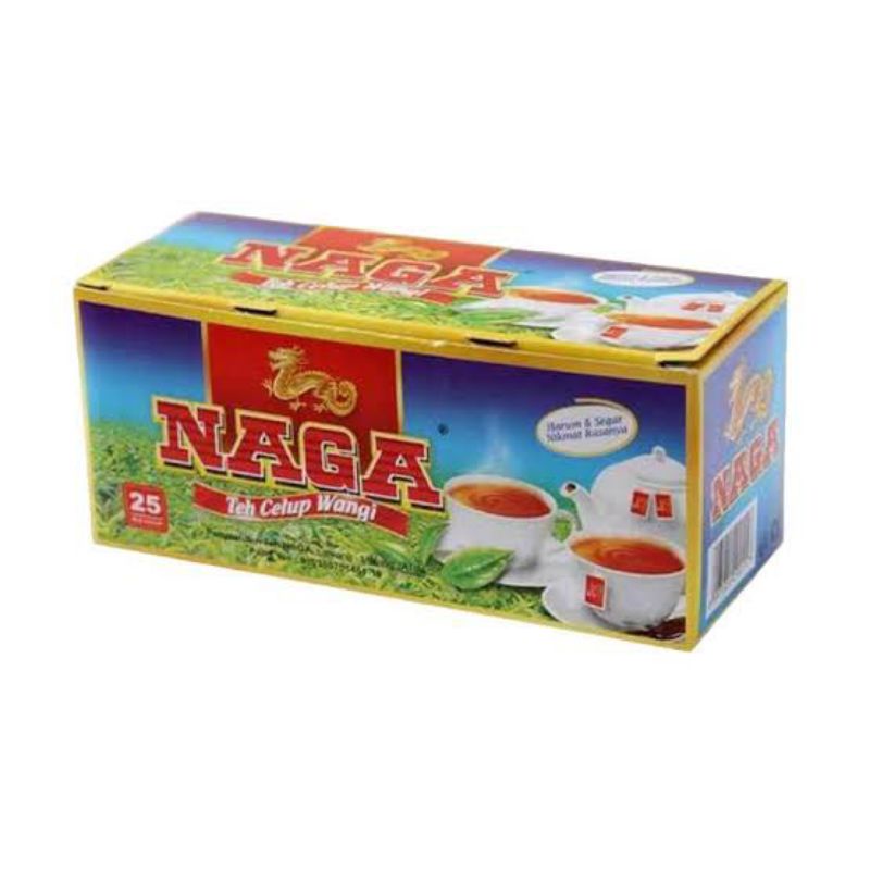 

Teh naga teh celup wangi cap naga 25 sachet oleh oleh khas Malang