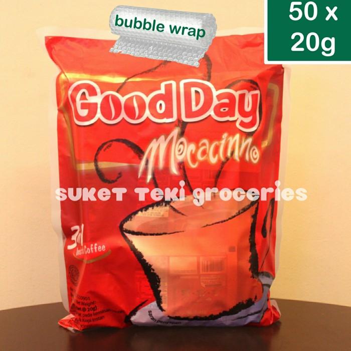 

Kopi Good Day Mocacinno per pak isi 50 sachet @20gr Berkualitas