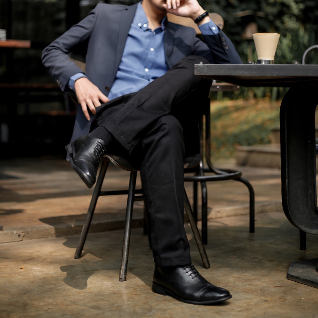 Cocok buat ngantor/ Sepatu Pria / Sepatu Kulit / Sepatu Formal / Sepatu Pantofel Jackwell Marc