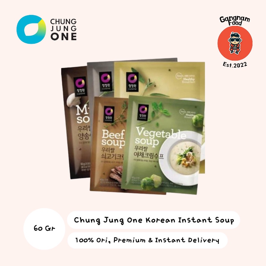 Jual Sup Korea Daesang Chung Jung One Instant Soup Gr Shopee Indonesia