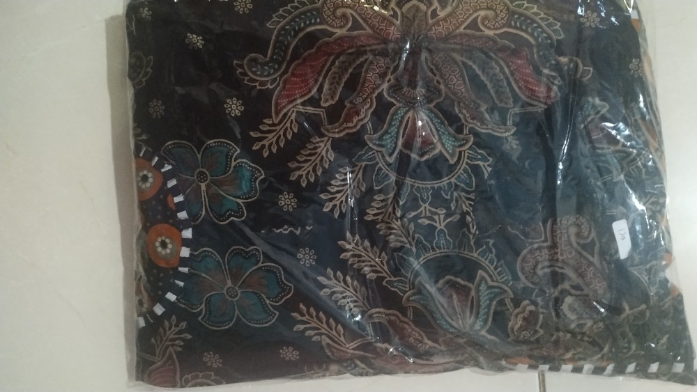 Batik Couple Keluarga Sania Ruffle Ori Putra Mm