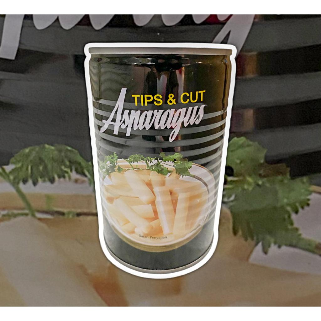 Jual Asparagus Kaleng Red Boat / Asparagus Tips & Cut Potongan 430gr