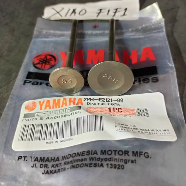 Klep set Mio m3, soul gt 125 ,fino 125 ,mio Z,S
