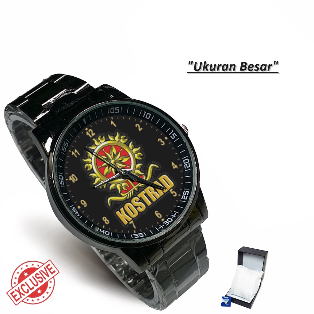 Jam Tangan Rantai Couple TNI KOSTRAD - 2 (Limited Edition)