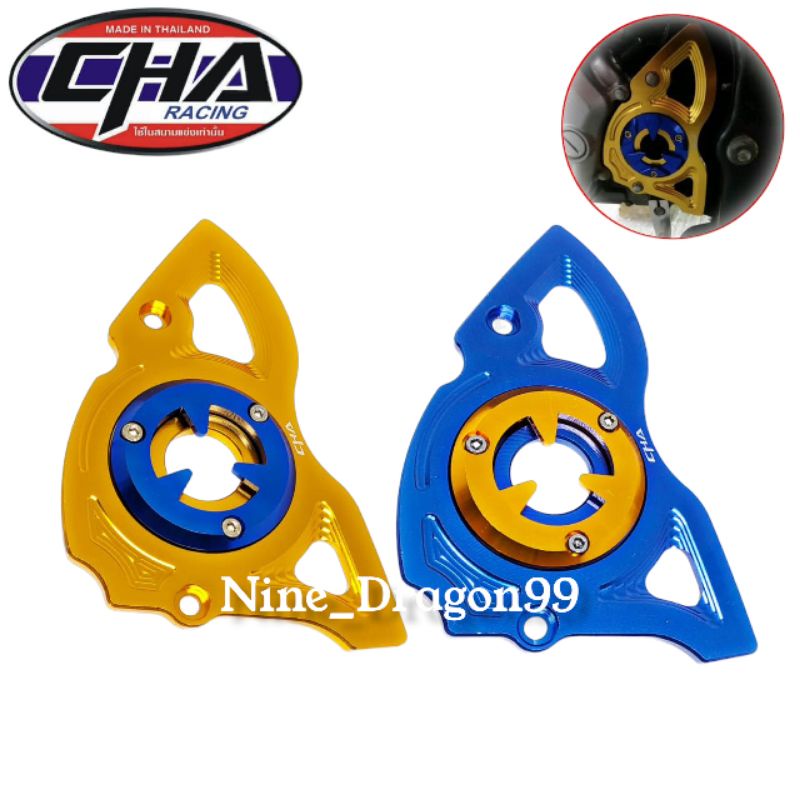 Cover Gear Depan CNC Yamaha Xabre Vixion R15 R25 Mx King Tutup Depan Gear Full CNC