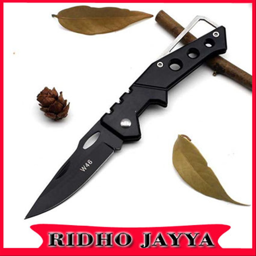 Unik Pisau Lipat Saku Mini Serbaguna - W46 Berkualitas