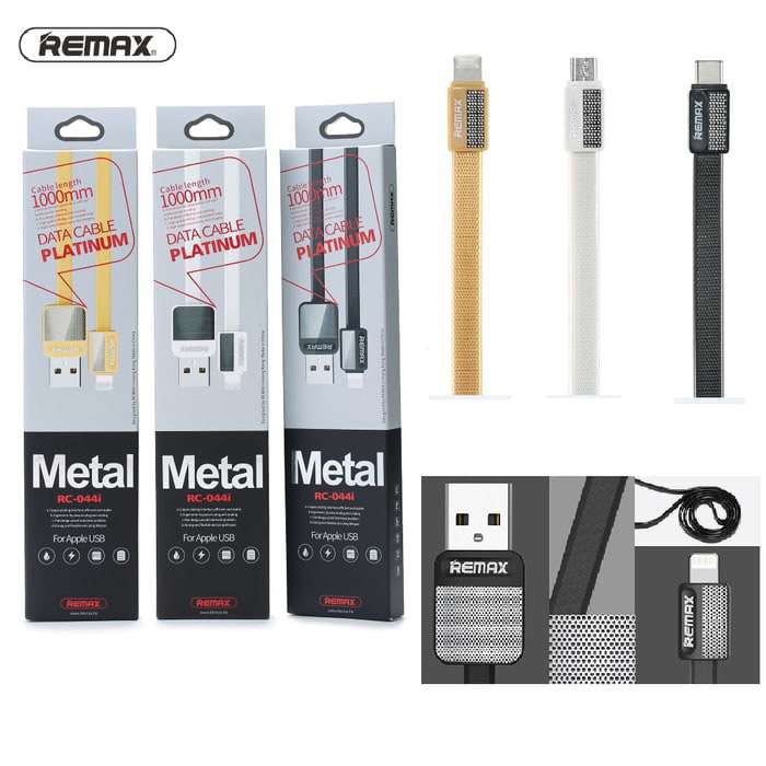 KABEL USB REMAX METAL PLATINUM RC-044M MICRO